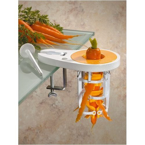 The Clever Automatic Carrot Peeler by Lurch for conventional and organic  carrots