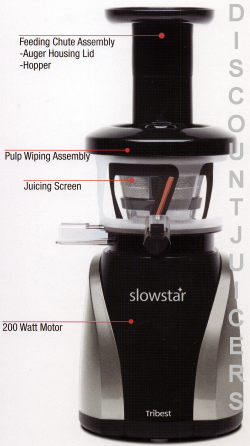 Slowstar Juicer Parts sw2020