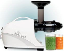 solostar juicer juices wheatgrass and carrots without problem