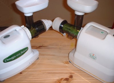Omega 8002 and Solo Star Juicers