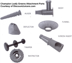 Champion Leafy Greens Attachment for Champion Juicers
